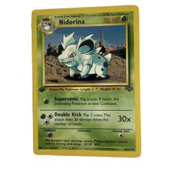 Pokémon TCG Nidorina Jungle 40/64 Regular 1st Edition Uncommon