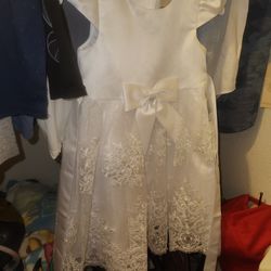 White Wedding/Baptism  Dress 