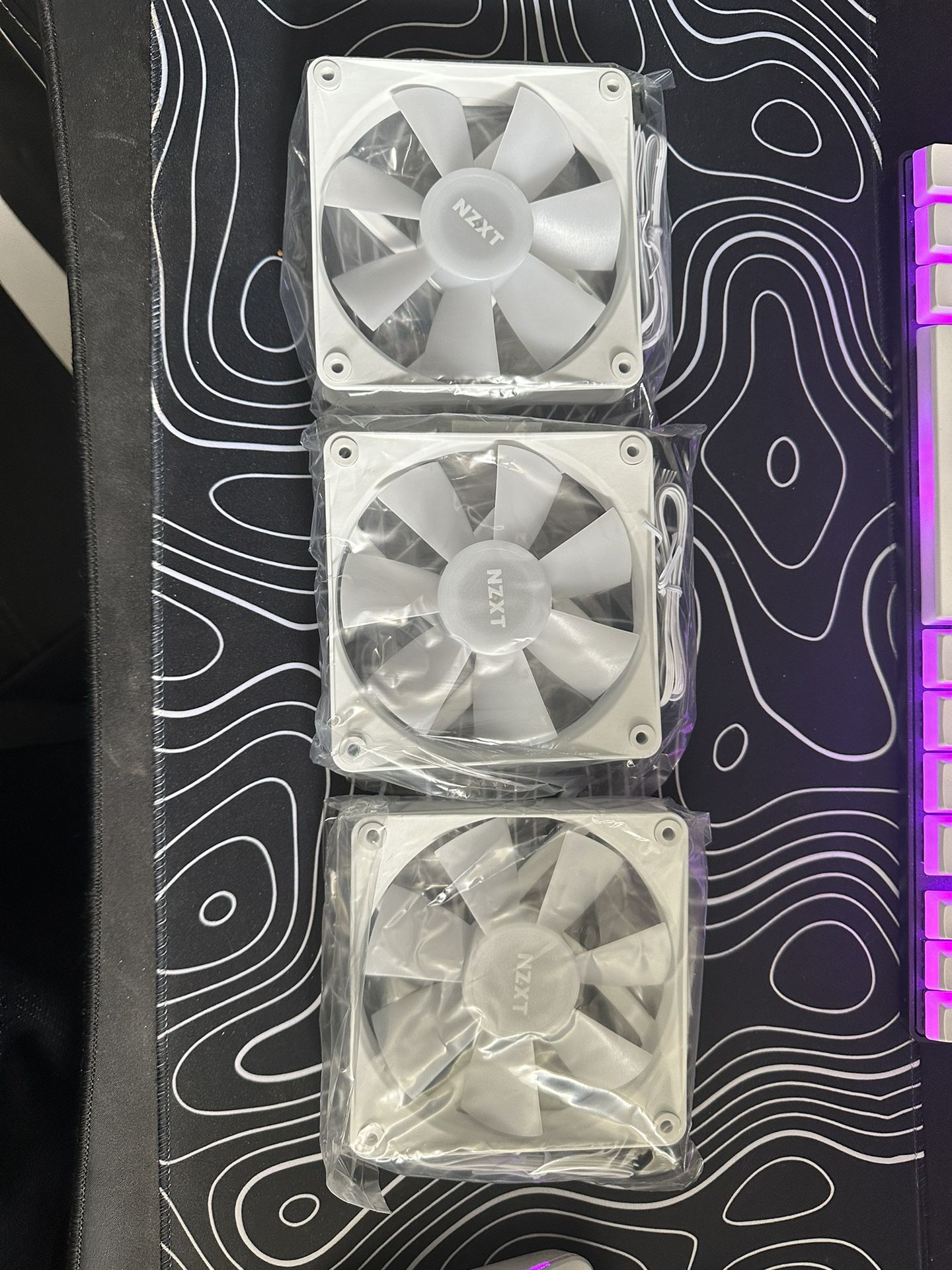 NZXT Fans (3 Pack) - 120mm - White 