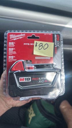 Milwaukee M18 XC 5.0 battery BRAND NEW