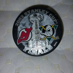 2003 Stanley Cup Finals Puck Limited Edition 
