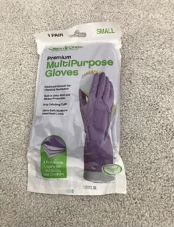 Clean Ones Premium Multi Purpose Rubber Gloves, Small (Pack of 1 pairs)