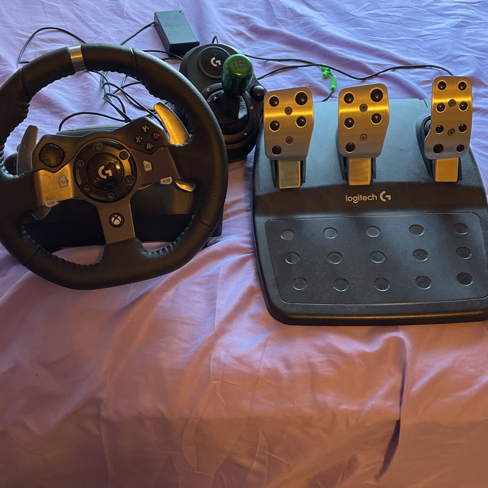 Logitech G920 Steering Wheel With Stick for Sale in Riverside, CA OfferUp