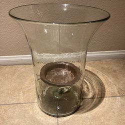 Hurricane Pillar Candle Holder