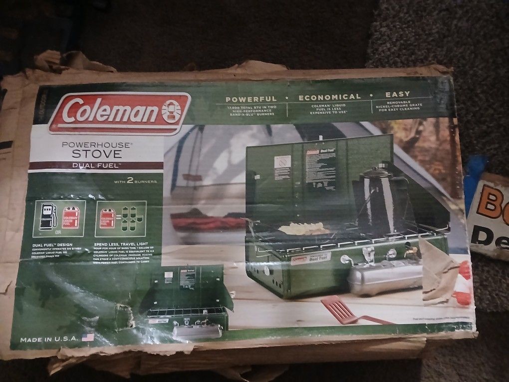Coleman Dual Fuel Powerhouse Stove