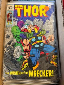 Mighty Thor 171 marvel comic book jack kirby