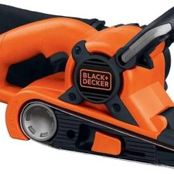 BLACK+DECKER Belt Sander with Dust Bag, 7-Amp, 3-Inch by 21-Inch (DS321)