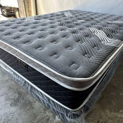 Full Oasis Thermal Comfort Europillow Top 12inch Mattress!!