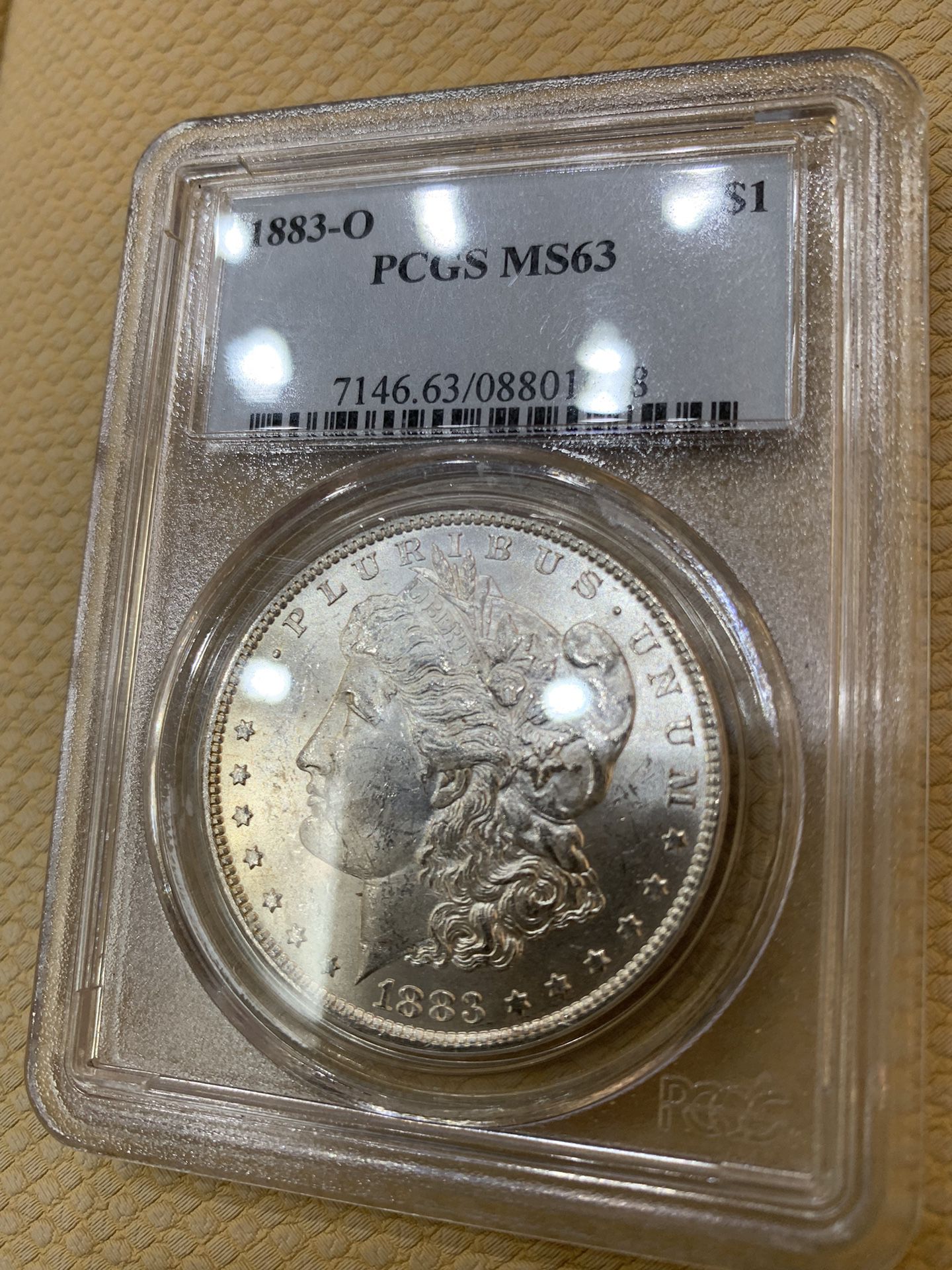 1883 O Morgan Silver Dollar Uncirculated 