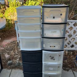 Plastic Storage Bins 