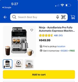 Ninja auto barista pro