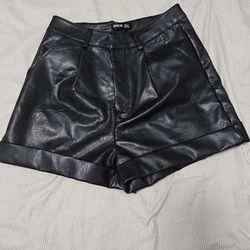 Leather Shorts