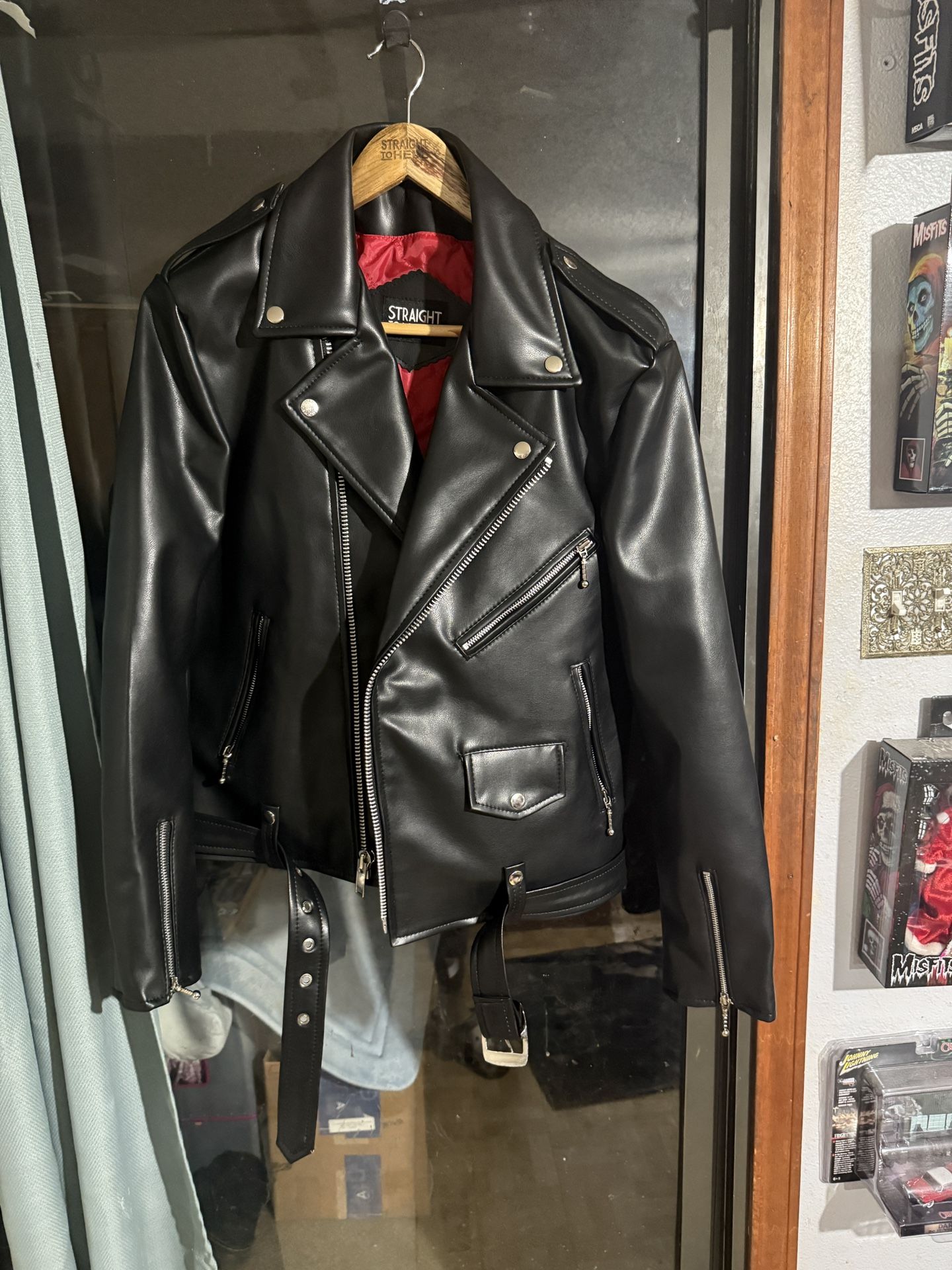 Straight To Hell Leather Jacket