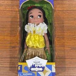 Disney Animators Collection It's A Small World HAWAII Singing Doll **RETIRED**