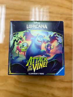 Disney Lorcana Attack of the Vine Illumineer’s Trove – Sealed NEW
