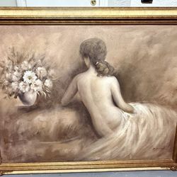 Romantic Impressionist Style Wall Art (45x57