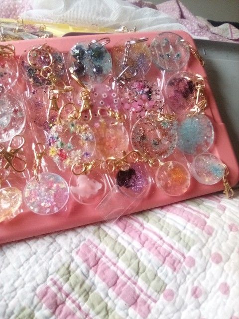Pretty Keychains. Small ,Med And Large