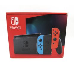 Nintendo Switch 32GB Console Neon Red/Blue Joy-Con – Open Box Complete