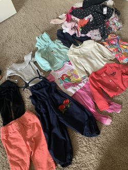 Baby girl clothes lot sizes 6-12 months
