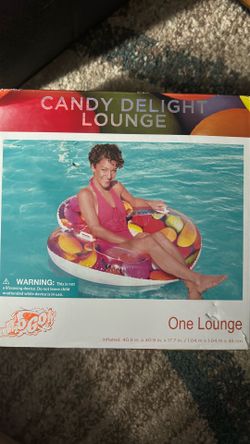 Candy pool floaty