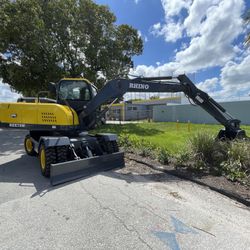 REX75W WHEEL EXCAVATOR