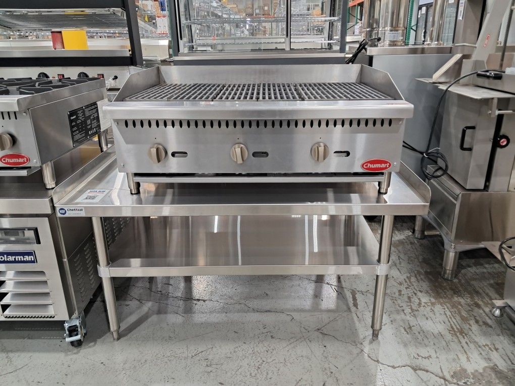 ***COMMERCIAL GRILL/CHARBROILER (PARRILLA/ASADORA COMERCIAL)***