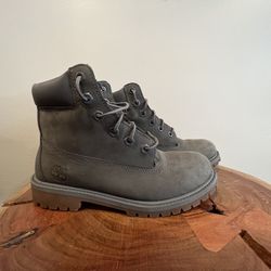 Gray Waterproof Timberland Boots 