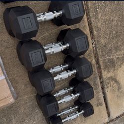 new dumbbell weights 5 to 25 pounds