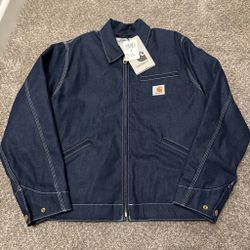 Carhartt WIP | OG Detroit Jacket Blue Rigid