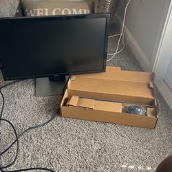 Dell Monitor And New Dell Keyboard 