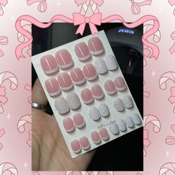 French Tip Press On Nail Set Stocking Stuffer 