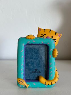 Hallmark Cat Picture Frame 2x3”