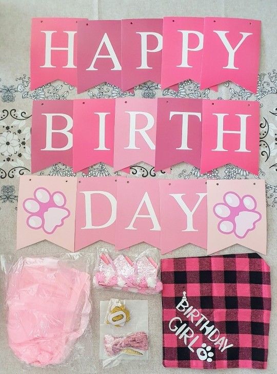 Dog Birthday Party Supplies 
