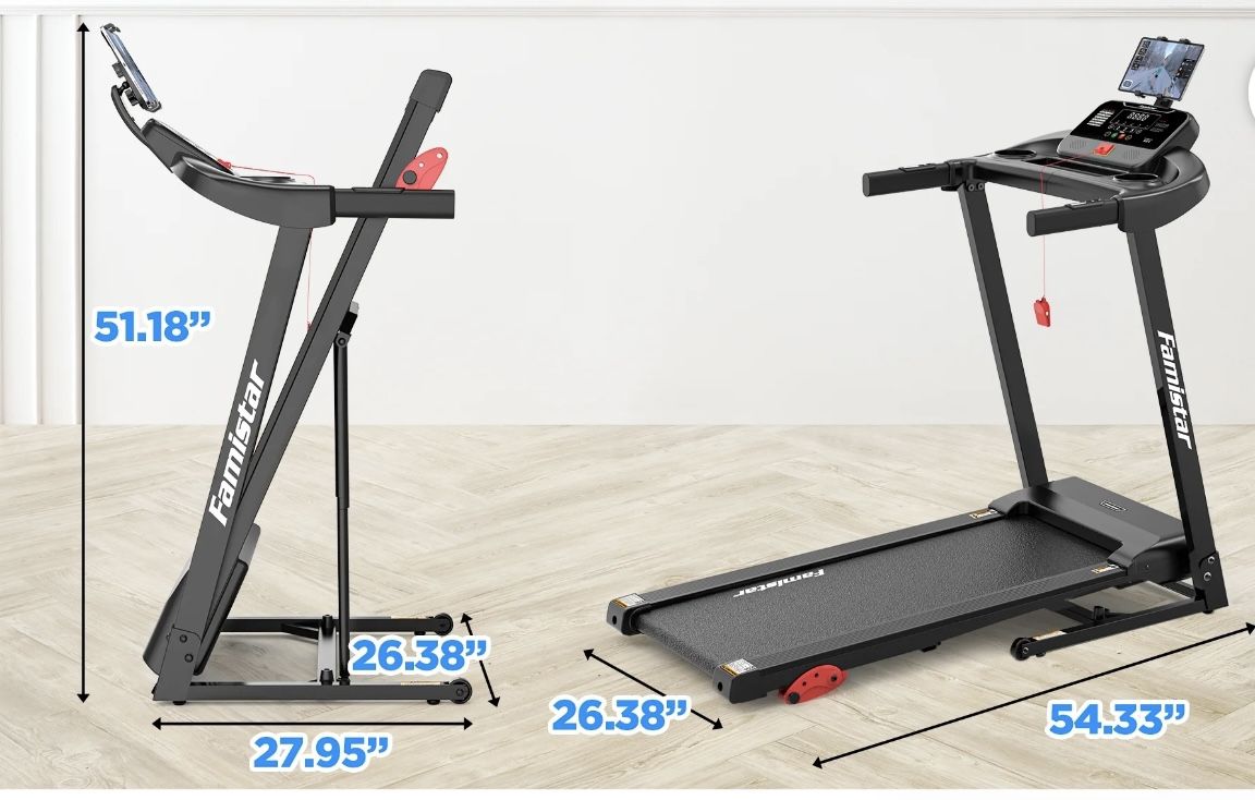 Famistar Folding Treadmill