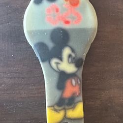 Disney Accutime LED  Mickey Mouse Watch Rubber Band MK1427 Vintage