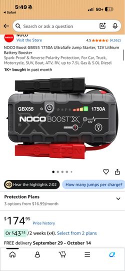 Jump starter