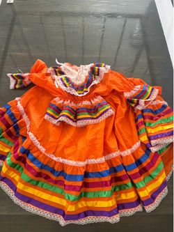 Folklorico dress for 3-4 year old