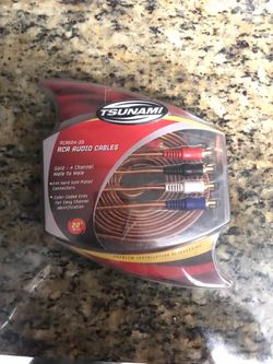 Tsunami RCA Audio Cables 20’