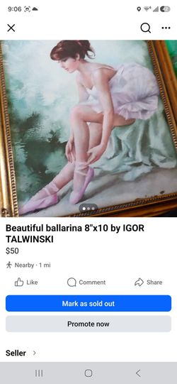 Beautiful Ballarina picture  IGOR TALWINSKI