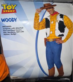 Disney Pixar Toy Story Woody Costume Size Large