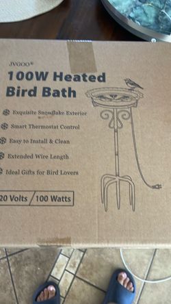 Heated Bird Bath