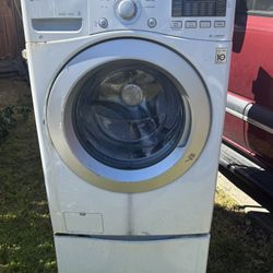 Washer With Bottom Storage