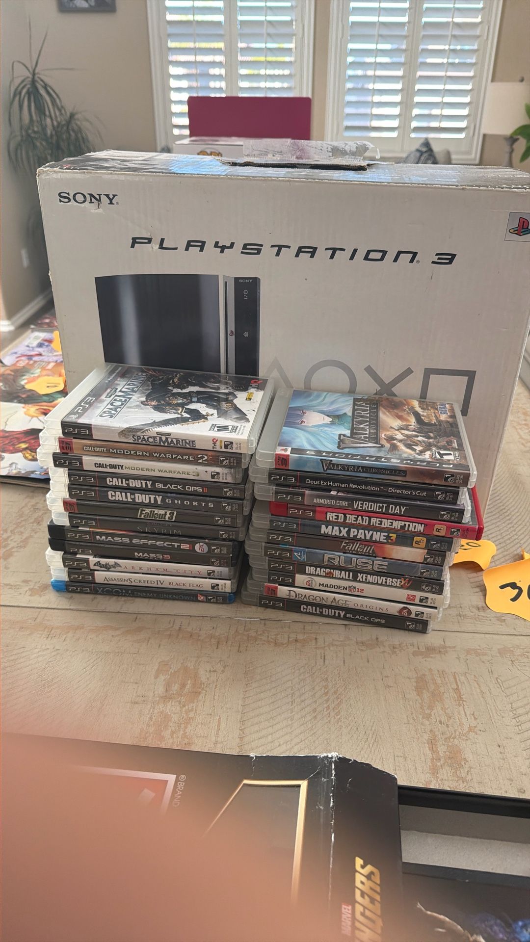 PS3 With 21 Games