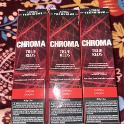 L’Oréal Chroma True Reds 