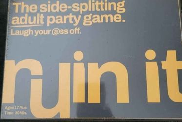 Adult Party Game Ruin It