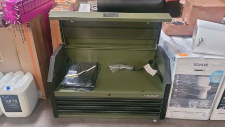 Husky Standard Duty 42" 4-Drawer Top Chest in Army Green - R