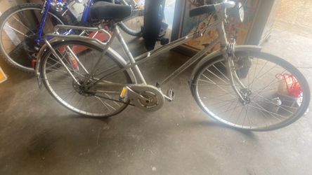vintage  first aluminum german bike