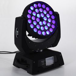 2pcs 360W RGBW 4 in 1 Led Zoom Moving Head Light Lighting Party Bar Dj Disco