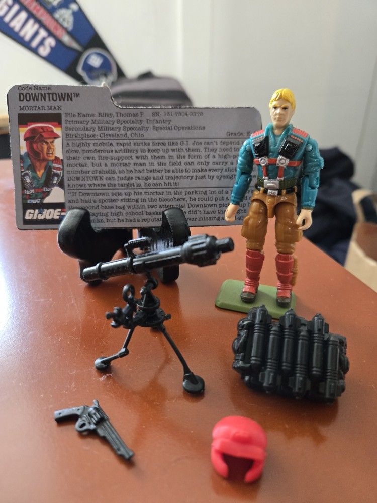 Original 3.75 " Gi Joe Downtown Complete
