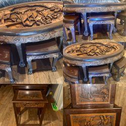 Hand Carved Furniture 
